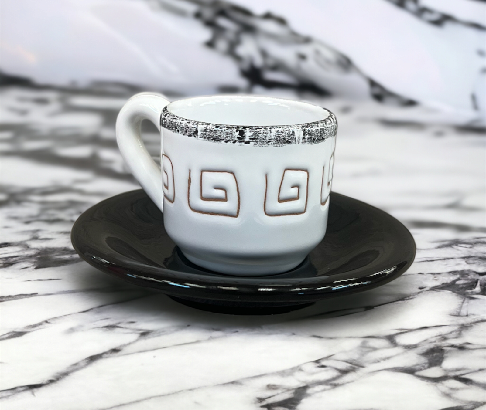 Tazzina Caffè con nome - Kernos Ceramiche Artigianali Sarde