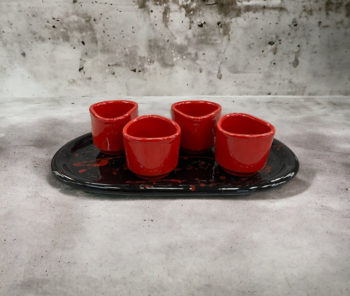 Elanze Designs Set Di 4 Tazze Da Caffè In Ceramica 368 Ml – Fondo In Argilla Grezza, Frasi Gioiose, Stile Farmhouse, Adatte A Microonde E Lavastoviglie - 3